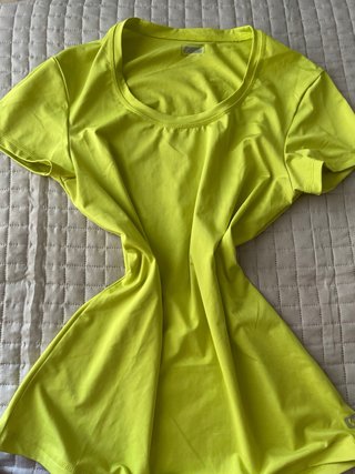 Maglia fitness lime