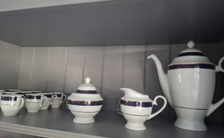 Juego de café Limoges porcelana