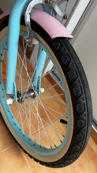 Bicicleta infantil 20 azul y rosa