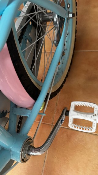 Bicicleta infantil 20 azul y rosa