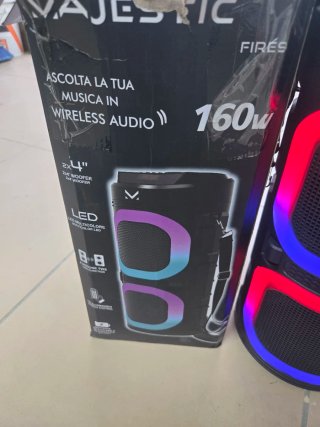 Cassa Portatile Majestic 160W