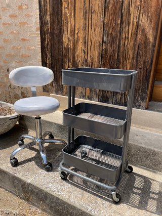 3 Taburetes Giratorios IKEA