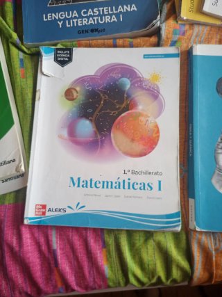 Libros 1° Bachillerato