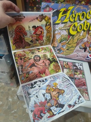 Juego Heroes cobra Cefa 1981 Nuevo a estrenar