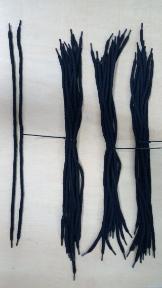 Cordones negros Botas de trabajo