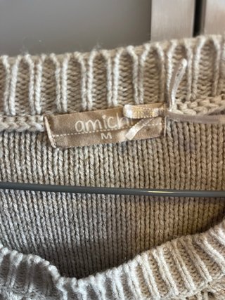 Sudadera beige manga corta