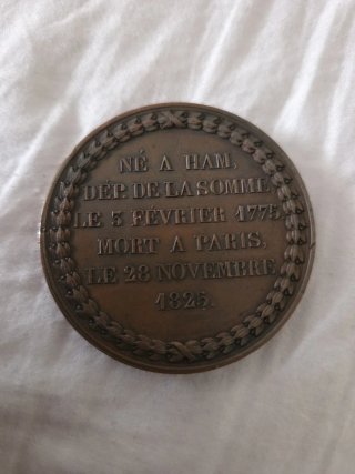 Medalla General Foy Depute de l'Aisne