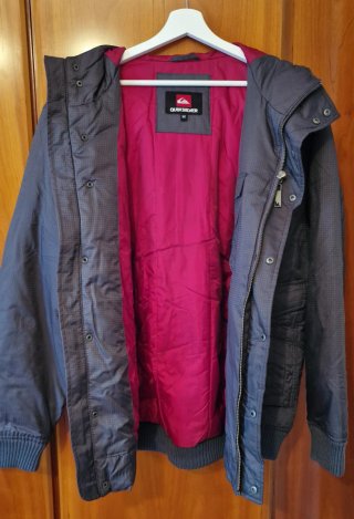Plumífero Quiksilver Gris Hombre