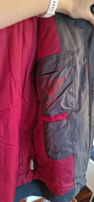 Plumífero Quiksilver Gris Hombre
