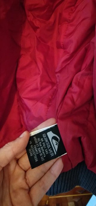 Plumífero Quiksilver Gris Hombre