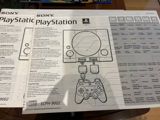 PlayStation Dual Shock Caja PAL Sony