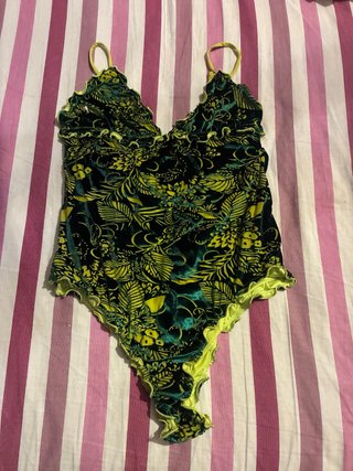 F**k Bikini Velluto Verde Taglia L