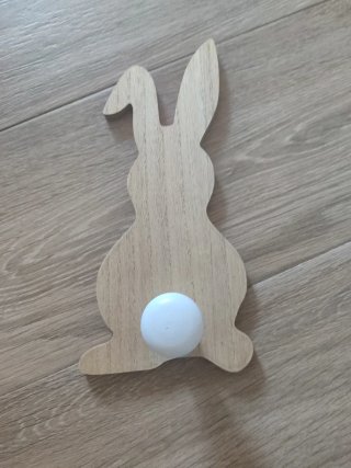 Perchero Conejo Infantil Madera