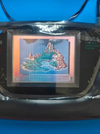 Sega Game Gear Negra más juego.