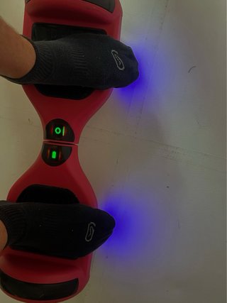 Hoverboard Rojo Skate Flash + Funda y Cargador