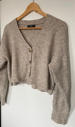 Jersey Bershka beige talla S