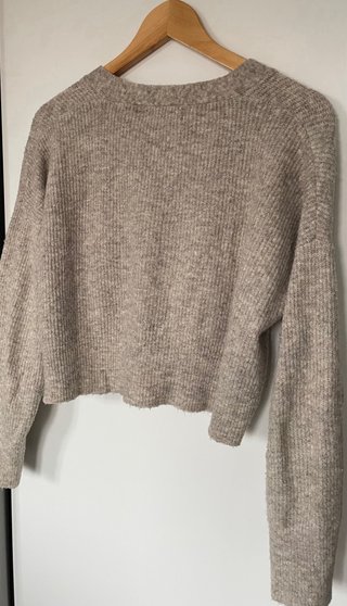 Jersey Bershka beige talla S