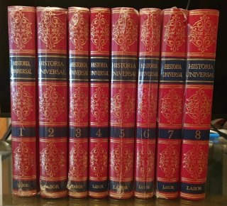 Historia Universal Labor, 1989, 8 vol.