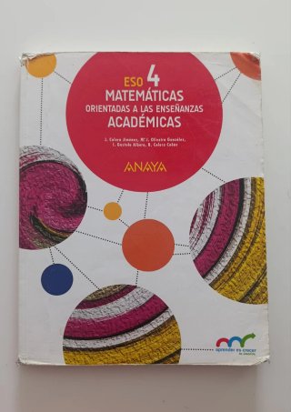 Matemáticas orientadas a las enseñanzas académi...