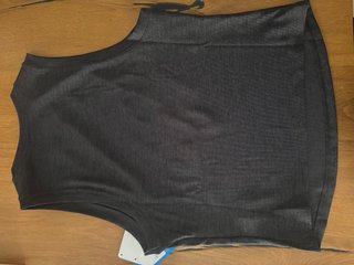 Camiseta Columbia Tirantes Mujer Negra/Gris