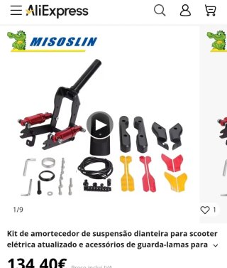 Amortecedor Segway Ninebot MAX G30
