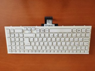 Teclado Sony Vaio Beige/Blanco