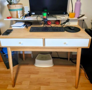 Escritorio Madera Maison du Monde Blanco
