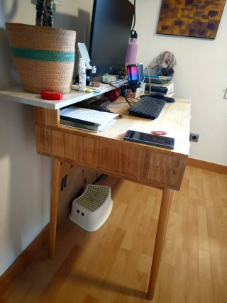 Escritorio Madera Maison du Monde Blanco