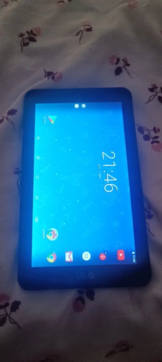 Tablet SPC Negra y Azul