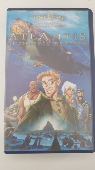 Atlantis El Imperio Perdido VHS Película Disney