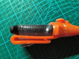 Cuchillo Bahco con funda naranja