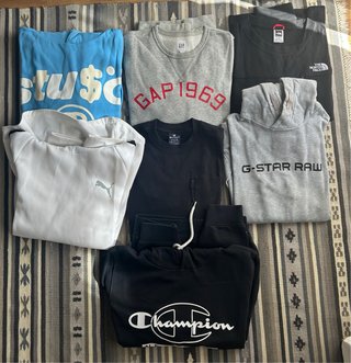 Lote 7 Sudaderas Varias Marcas