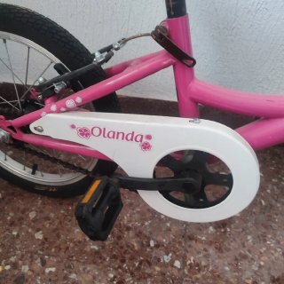 Bicicleta infantil 16 (rueda delantera a reparar)