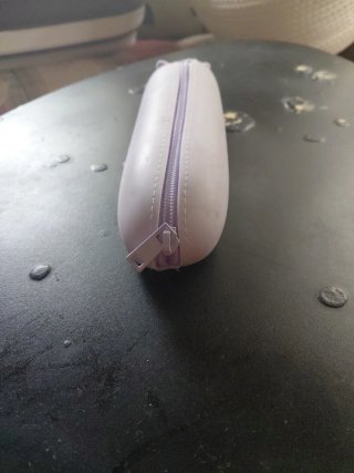 Estuche morado/violeta de gato