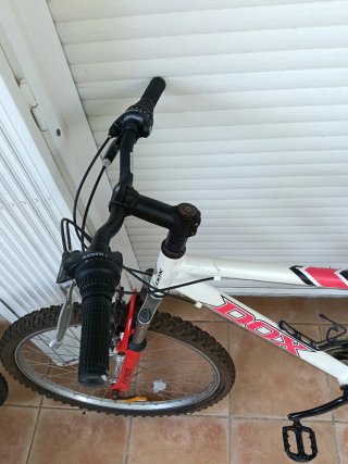 Bicicleta Montaña 27.5 Blanca y Roja