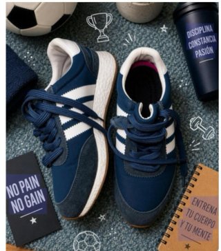 Zapatillas Adidas Azul Talla 39-40