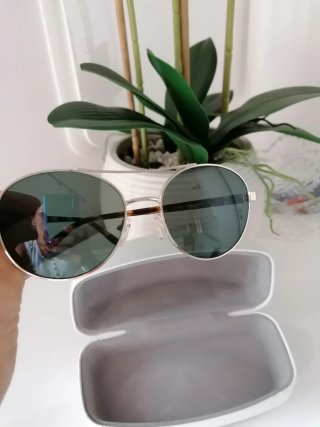 Occhiali da sole Michael Kors oro e verdi