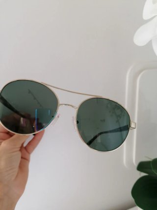 Occhiali da sole Michael Kors oro e verdi