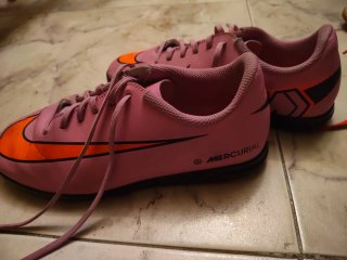 Zapatillas Nike Mercurial Talla 37.5 Rosa