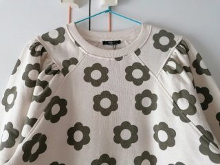 Sudadera estampada floral Parfois
