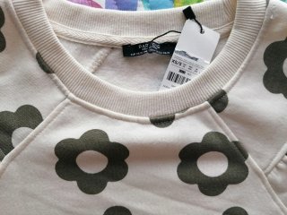 Sudadera estampada floral Parfois