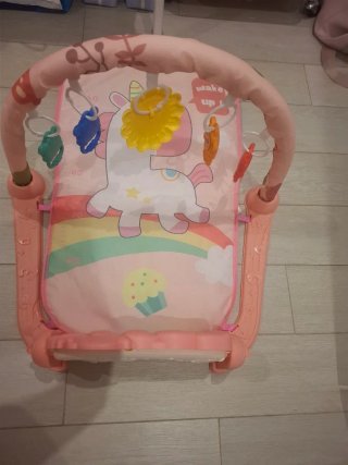 Alfombra de juego para bebé con piano