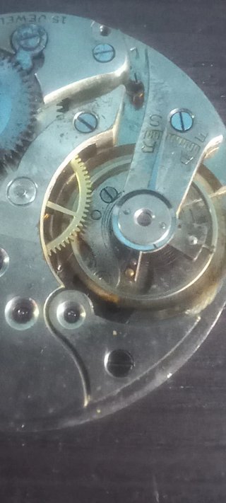 : Movimento Orologio Tasca Vintage Chronomètre Mon
