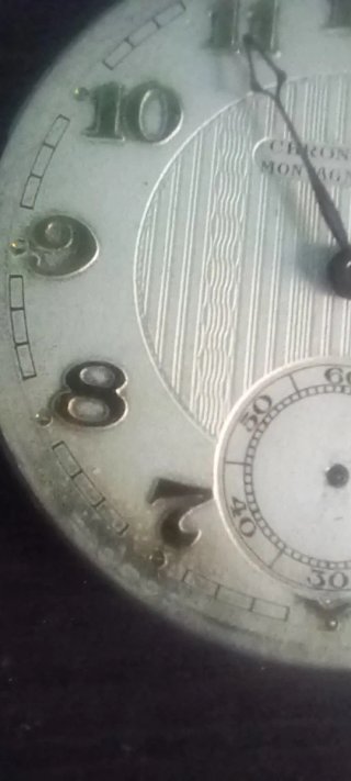 : Movimento Orologio Tasca Vintage Chronomètre Mon