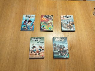 Lote libros de "Los foraseros del tiempo"