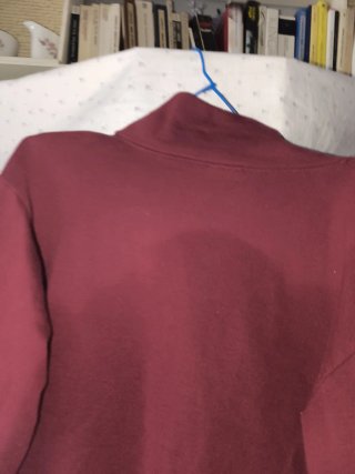 Sudadera granate COV Talla M