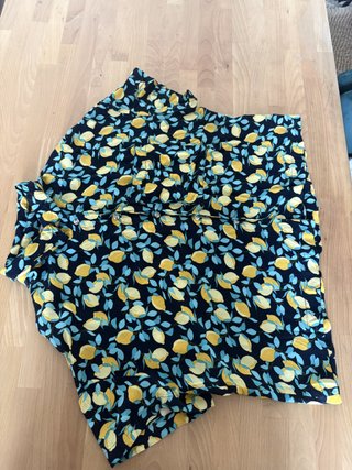 Blusa Lefties Estampado Limones Manga Corta Talla