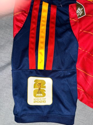 Camiseta Oficial España con 2 estrellas.