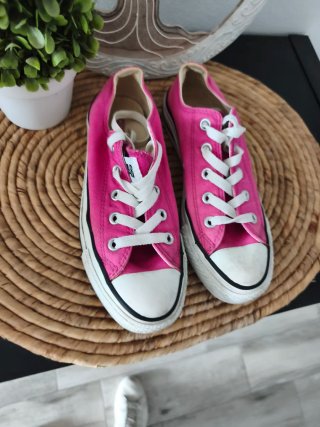 Converse All Star rosas talla 36