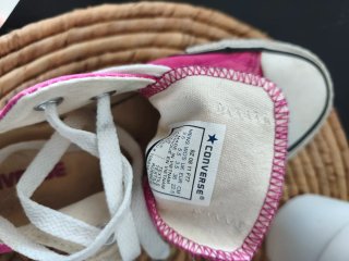 Converse All Star rosas talla 36
